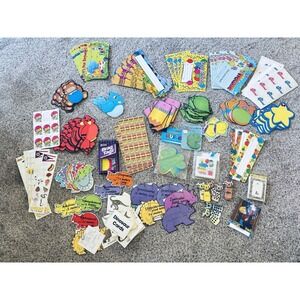 Vintage Carson Dellosa & Trend Classroom Cutouts Nameplates -  Huge Teacher Lot